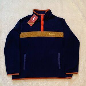 Cotopaxi Teca Fleese Pullover Men's XL Campfire Sweater Kangaroo Pocket NWT